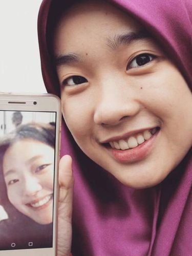 Viral, Foto Hijabers Malaysia yang Mirip dengan Seleb Korea di Drama Goblin