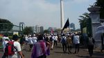 Foto: Massa Aksi 287 Bergerak dari Masjid Istiqlal ke MK