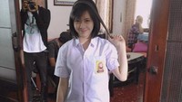 Dara berusia 14 tahun itu pun membuat netizen penasaran karena dinilai cocok sebagai tokoh tersebut. (Dok. Instagram/jkt48.zara)