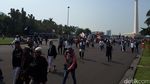 Foto: Massa Aksi 287 Bergerak dari Masjid Istiqlal ke MK