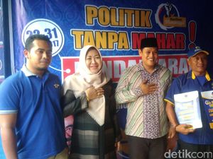 Wali Kota-Wawali Kediri Petahana Daftar ke NasDem