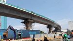 Foto: Pembangunan Depo MRT Lebak Bulus Maju Terus