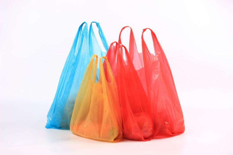 Sayuran Dalam Kantong Plastik