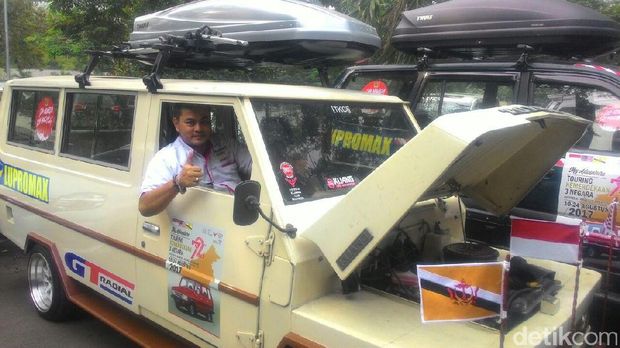Toyota Kijang Buaya Tancap Gas ke Brunei Toyota Kijang Buaya Tancap Gas ke Brunei
