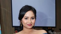 Gita Gutawa saat ditemui di kawasan Kemang, Jakarta Selatan, Kamis (27/7/2017). Pool/Ismail/detikFoto.