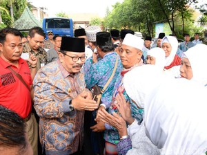 Lepas Calon Haji Kloter I, Gubernur Soekarwo: Luruskan Niat