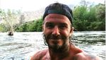 David Beckham Naik Moge Sambil Selfie