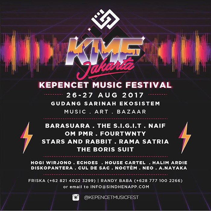Satu Lagi Acara Seru Bulan Depan: Kepencet Music Festival!
