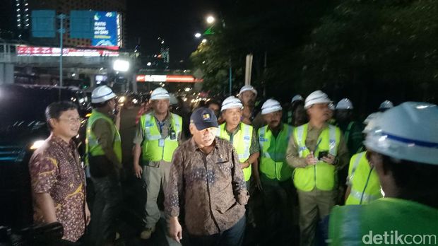 Jelang Open Traffic, Menteri PUPR Jajal Simpang Susun Semanggi