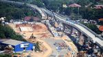 Foto: Pembangunan Depo MRT Lebak Bulus Maju Terus