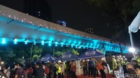 Proyek ini dibiayai dari dana kompensasi atas kelebihan koefisien luas bangunan (KLB) dari PT Mitra Panca Persada, anak perusahaan asal Jepang, Mori Building Company. 