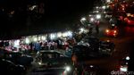 Malam Hari, Pedestrian Pasar Rebo Dikuasai PKL