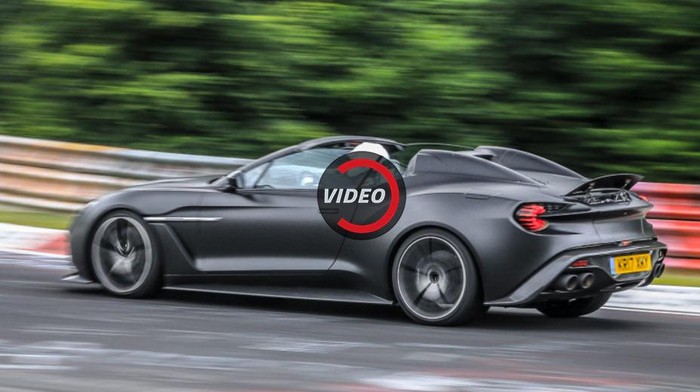 Mobil Balap Jalanan Aston Martin Vanquish Zagato Mulai Tampil