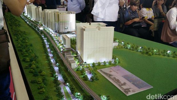 Apartemen yang Tersambung LRT di Sentul Dijual Mulai Rp 360 Juta
