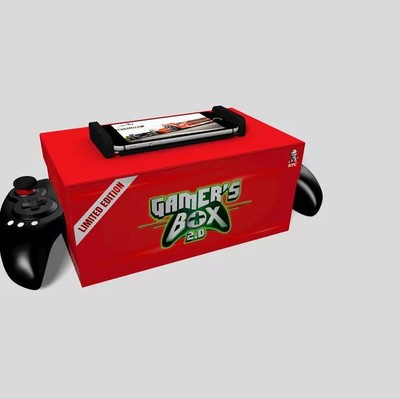 Kotak makan KFC sekaligus kontroler game. Foto: KFC Kotak makan KFC sekaligus kontroler game. Foto: KFC