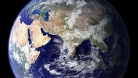 Penampakan bumi dilihat dari luar angkasa. Foto: Nasa