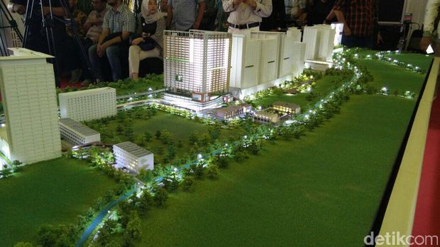 700 Unit Apartemen Dekat LRT di Sentul Bisa Terjual Tahun Ini