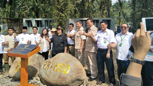 Menteri Siti usai menandatangani prasasti di PRHSD