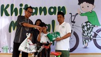 Khitanan Masal yang diikuti seratus peserta itu terselenggara hasil kerjasama NU Care-Lazisnu dan pihak swasta serta Yayasan Nanda Dian Nusantara dan Pondok Pesantren Luhur Al Tsaqafah. Foto: dok NU Care
