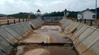 Melalui Balai Wilayah Sungai Sumatera III Direktorat Jenderal (Ditjen) Sumber Daya Air (SDA) membangun empat prasarana pengendali banjir di Provinsi Riau, yakni di Sungai Siak, Sungai Sampar Kiri dan Sampar Kanan, serta Sungai Rokan. Pool/Dok. PUPR.