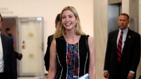 Ivakna Trump saat berada di markas besar PBB di New York, PBB.