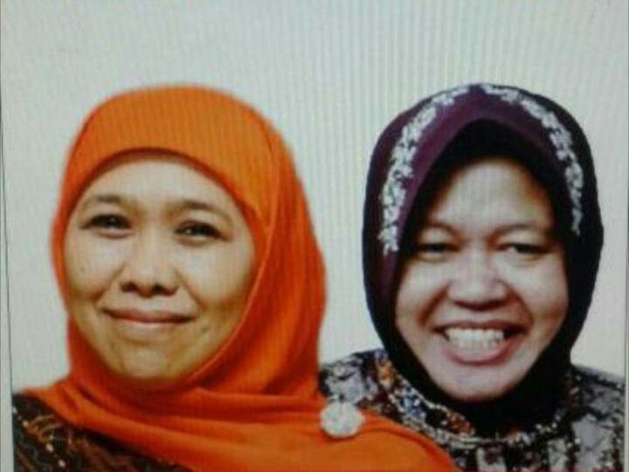 Kesamaan dari poster-poster yang beredar ialah Risma selalu didapuk menjadi bakal calon wakil gubernur Jatim, menemani Gus Ipul ataupun Khofifah.