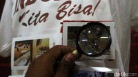 Pameran foto yang bertajuk Anushka itu berasal dari Bahasa Sansekerta yang artinya sinar harapan.