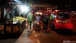 Malam Hari, Pedestrian Pasar Rebo Dikuasai PKL