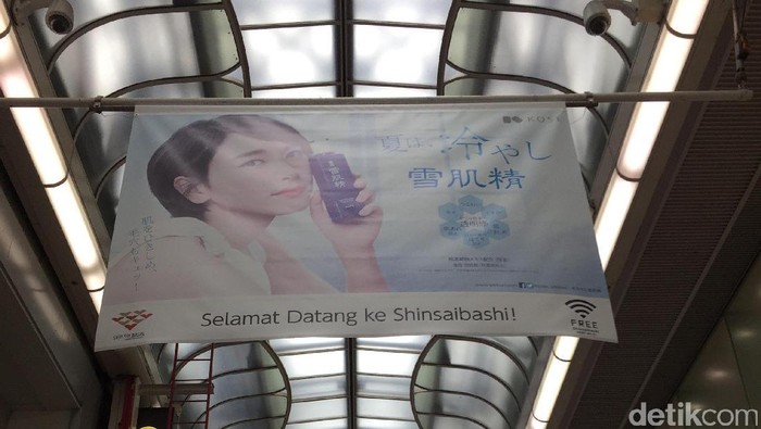 Selamat Datang di Shinsaibashi, Surga Belanja di Osaka