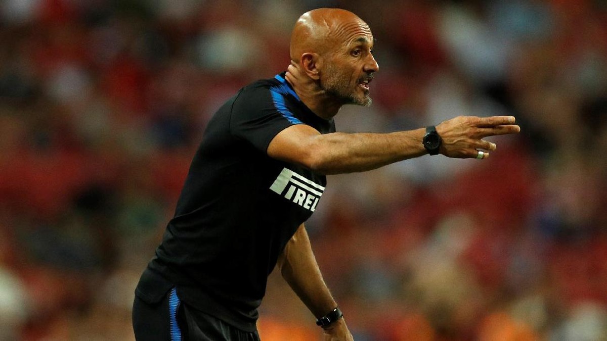 Spaletti pede dengan skuat yang dipunya Inter Milan saat ini (Edgar Su/Reuters)