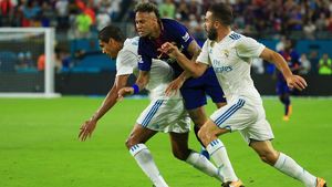 Foto: Usai Lawan Madrid, Neymar Cabut dari Barca?
