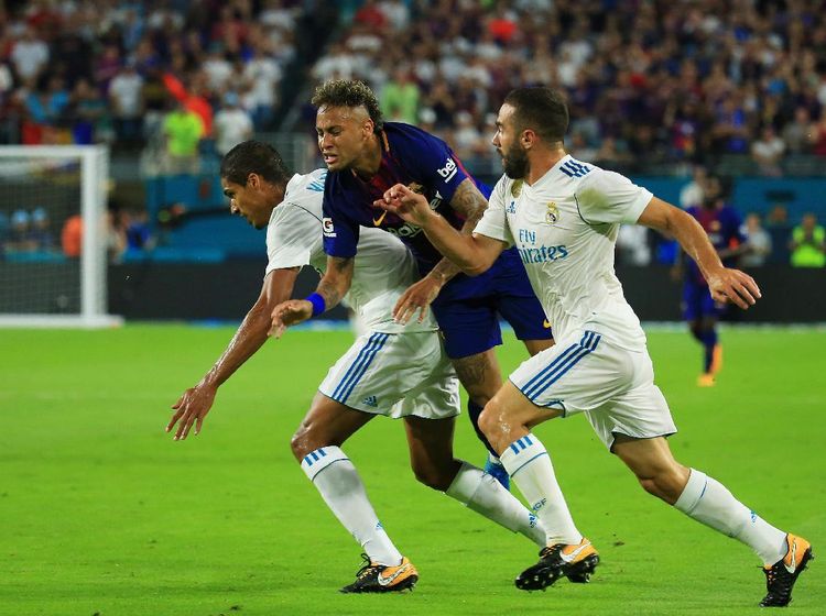 Foto: Usai Lawan Madrid, Neymar Cabut dari Barca?