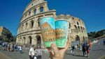 Keren! Seniman Ini Gambar Menara Eiffel hingga Mona Lisa di Atas Cup Kopi