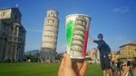 Keren! Seniman Ini Gambar Menara Eiffel hingga Mona Lisa di Atas Cup Kopi