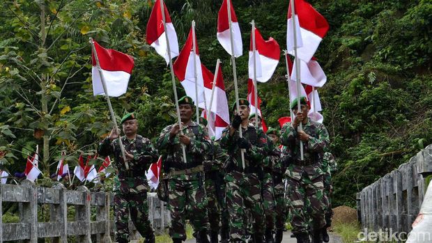 Bendera Raksasa di Petungkriyono Tandai Peringatan Bulan Merdeka