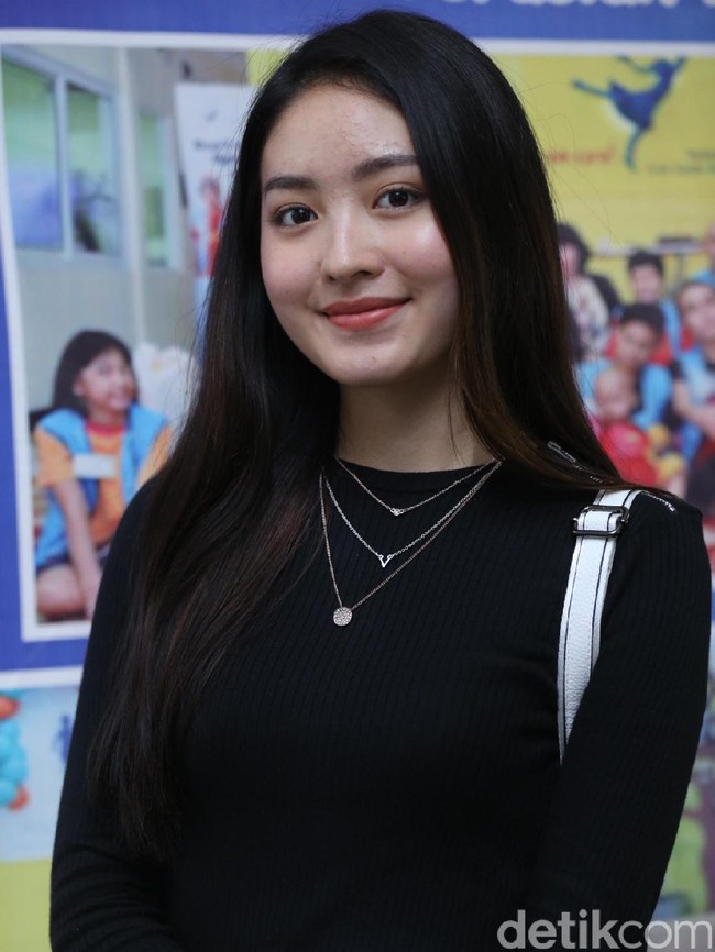 Natasha Wilona. Foto: Hanif Hawari/detikHOT