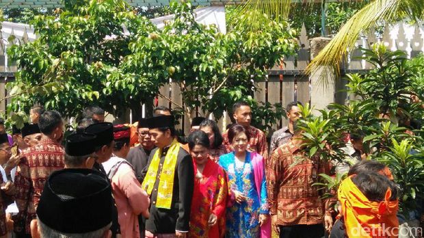 Presiden Jokowi di Lebaran Betawi, Setu Babakan
