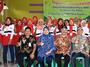 Sejahterakan TKI, BNP2TKI Kukuhkan Community Organizer se-Jateng