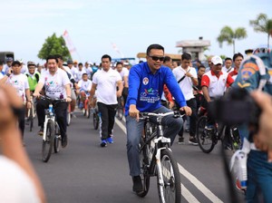 Menpora Hadiri Gowes Pesona Nusantara di Manado