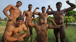 Foto: Ehem, Desa Ini Isinya Cowok-Cowok Kekar