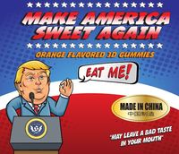 Yummy! Manis Kenyal Permen Jelly Bentuk Donald Trump