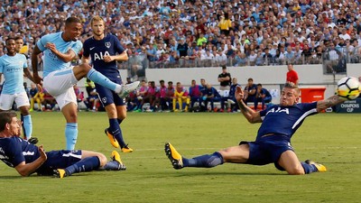 Foto: Kemenangan Telak City atas Spurs