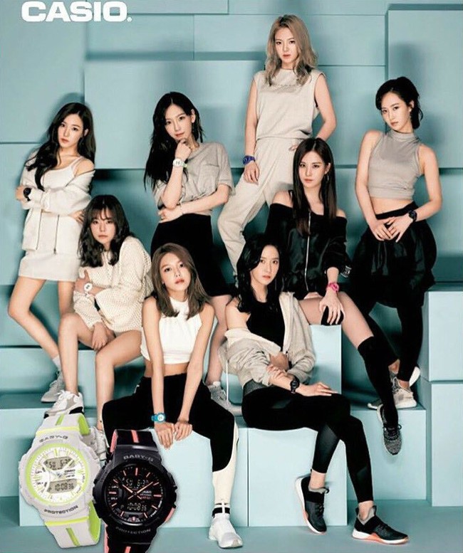 Tampil sporty untuk iklan Casio Baby-G. Foto: istimewa