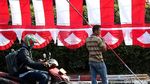 Jelang HUT RI, Pedagang Bendera Mulai Marak