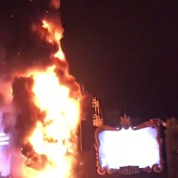 Panggung Utama Tomorrowland Kebakaran, Kini Hancur Total