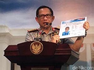 Kapolri Tunjukkan Sketsa Terduga Peneror Novel, Ini Cirinya