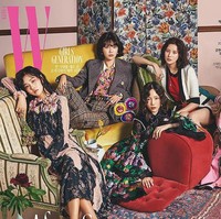 Bergaya retro untuk majalah W Korea. SNSD yang kini berjumlah delapan personel ini tampil serba cerah untuk merefleksikan musim semi dan panas. Foto: istimewa