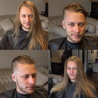 Duh, pria ini jadi makin manis dengan rambut yang cepak. Foto: dok. Instagram