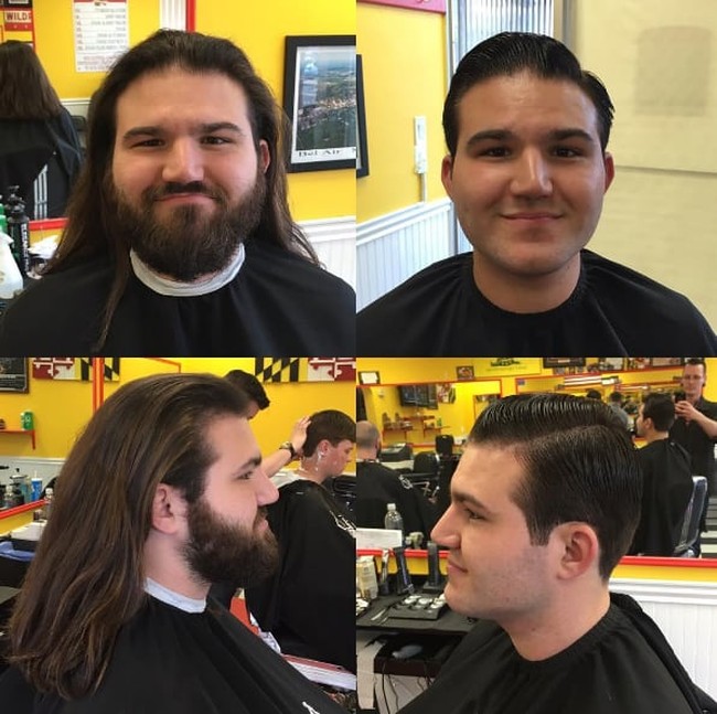 oto ini buktikan bahwa pria juga butuh make over. Dengan potong rambut dan jenggot hasilnya mengejutkan. Foto: dok. Instagram