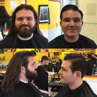 oto ini buktikan bahwa pria juga butuh make over. Dengan potong rambut dan jenggot hasilnya mengejutkan. Foto: dok. Instagram